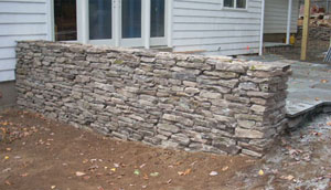 Stone & Brick Wall